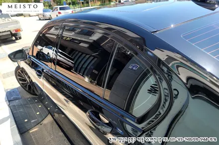 판교랩핑 BMW7시리즈 크롬죽이기 / 성남시 중원구 여수동