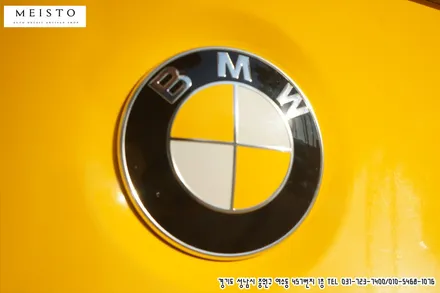 BMWM4 랩핑제거 및 오라칼 골든옐로우 전체랩핑 / 성남시 중원구 여수동