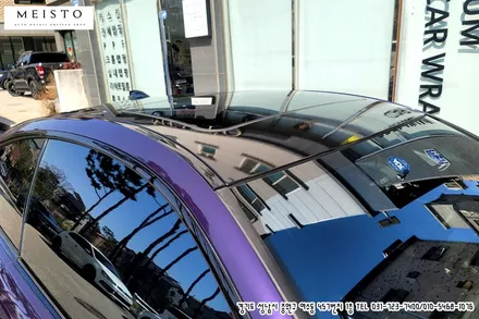 BMW430i 랩핑 고광택 LB필름 시공 / 성남시 중원구 여수동