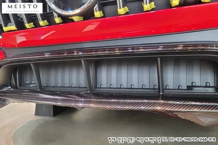 벤츠 GT 43AMG 랩핑 에이버리 카마인레드 시공 / 성남시 중원구 여수동