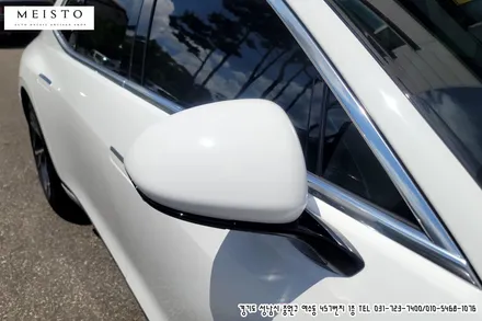 제네시스G90 3M 화이트유광 전체랩핑 / 성남시 중원구 여수동