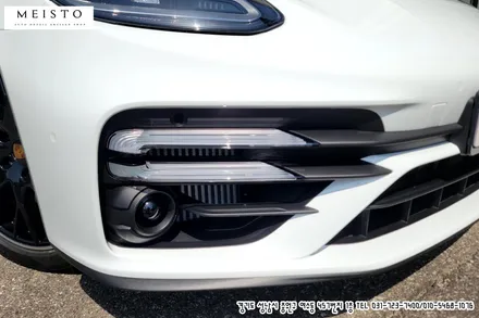 포르쉐 파나메라4 하이브리드 랩핑 고광택 LB 화이트유광 필름 시공 / 성남시 중원구 여수동