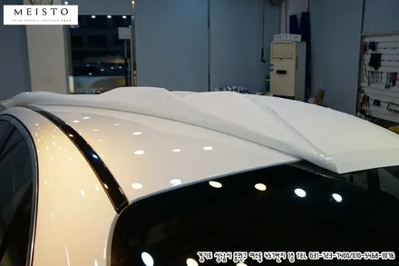 성남루프스킨 벤츠E200 시공기 / 성남시 중원구 여수동