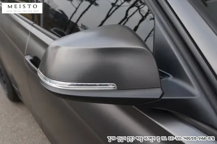 BMW320D 전체랩핑 3M 유광 레드메탈릭 / 성남시 중원구 여수동