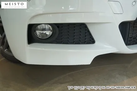 BMW320D 앞범퍼 하단 카본 포인트 랩핑 / 성남시 중원구 여수동