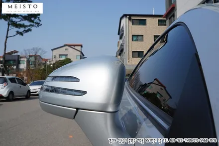 벤츠랩핑 SLK55AMG 화이트펄 전체카스킨 / 성남시 중원구 여수동
