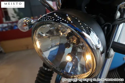 바이크 MOTO GUZZI V7II 포인트 랩핑 / 성남시 중원구 여수동