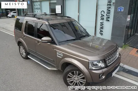디스커버리4 차량 사틴블랙 전체랩핑 / 성남시 중원구 여수동