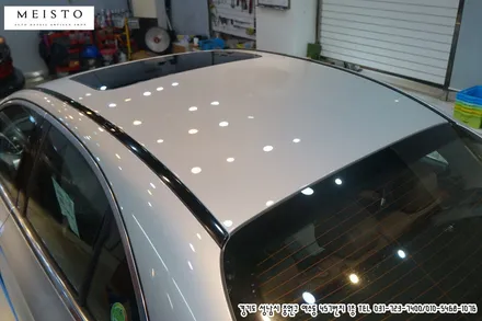 벤츠E300 드레스업튜닝 루프스킨 시공 / 성남시 중원구 여수동