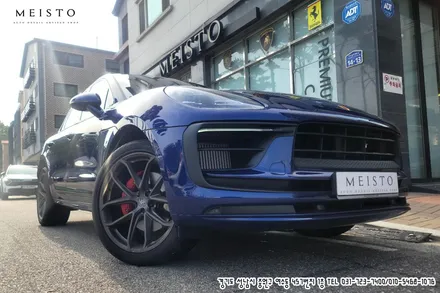 포르쉐 마칸S 3M 브러쉬드 티타늄 전체랩핑 / 성남시 중원구 여수동