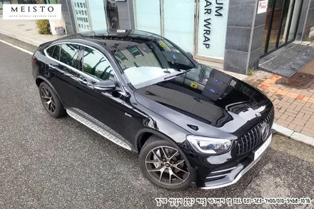 벤츠 GLC43AMG 전체랩핑 및 루프PPF 창틀 크롬죽이기 캘리퍼도색 / 성남시 중원구 여수동