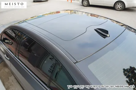 BMW760Li 사틴다크그레이 랩핑을 위한 전체PPF 제거 / 성남시 중원구 여수동