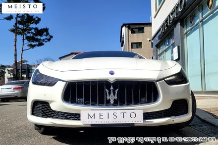 마세라티기블리 에이버리 사틴블랙 랩핑 / 성남시 중원구 여수동