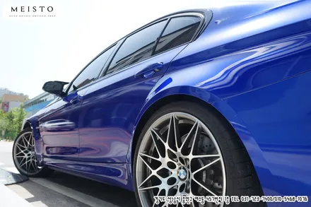신형BMWM3 3M라즈베리블루 전체랩핑 및 실라맥스PPF / 성남시 중원구 여수동