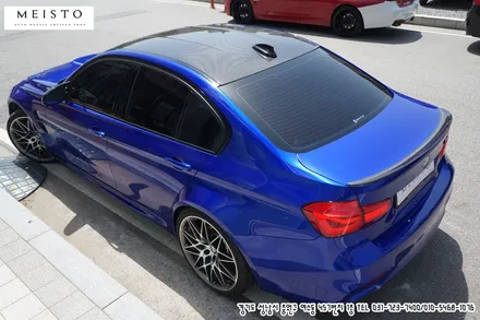 신형BMWM3 3M라즈베리블루 전체랩핑 및 실라맥스PPF / 성남시 중원구 여수동