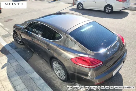 분당랩핑 포르쉐 파나메라4S 랩핑제거 후 전체랩핑 / 성남시 중원구 여수동