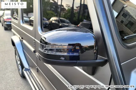 벤츠지바겐 G63AMG 랩핑 LB 사틴그레이 전체시공 / 성남시 중원구 여수동