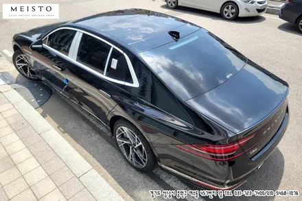 제네시스G90 3M 화이트유광 전체랩핑 / 성남시 중원구 여수동