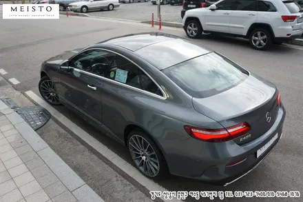 벤츠E400 3M 사틴다크그레이 전체랩핑 / 성남시 중원구 여수동