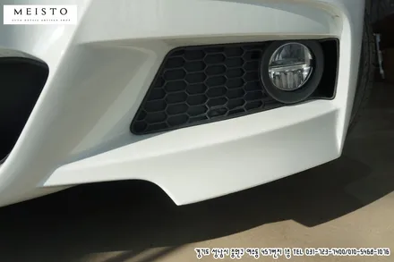 BMW320D 앞범퍼 하단 카본 포인트 랩핑 / 성남시 중원구 여수동