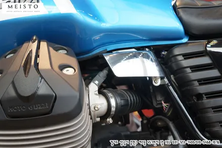 바이크 MOTO GUZZI V7II 포인트 랩핑 / 성남시 중원구 여수동