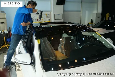 벤츠E클래스 E220d 드레스업튜닝 루프스킨 / 성남시 중원구 여수동