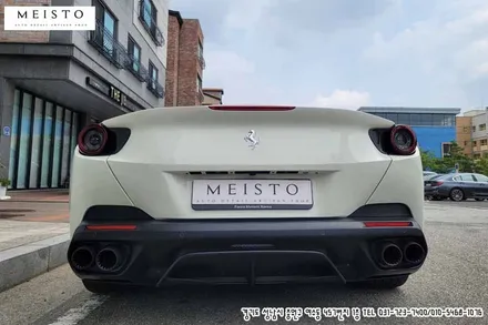 페라리 포르토피노 에이버리 카마인레드 전체랩핑 / 성남시 중원구 여수동