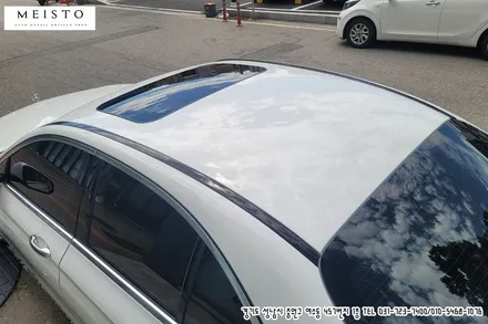 벤츠E클래스 E220d 블랙유광 루프스킨 / 성남시 중원구 여수동