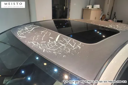 분당루프스킨 인피니티Q50 루프랩핑 재시공 / 성남시 중원구 여수동