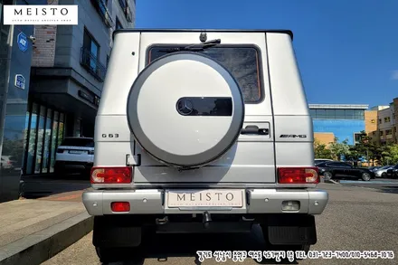 벤츠지바겐 G63AMG 랩핑 LB 사틴그레이 전체시공 / 성남시 중원구 여수동