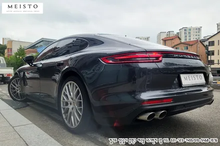분당랩핑 포르쉐 파나메라4 3M 쿨그레이 전체랩핑 / 성남시 중원구 여수동