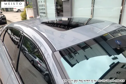 아반떼N 루프 및 필러 블랙PPF 투톤 시공 / 성남시 중원구 여수동