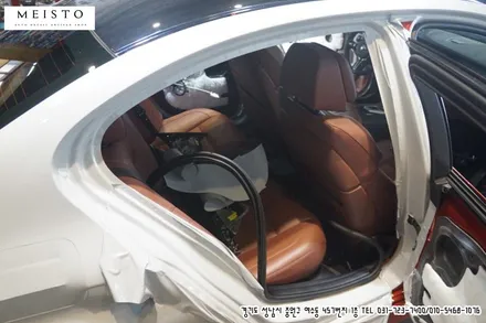 BMWM5 그레이 전체랩핑 카스킨 시공 / 성남시 중원구 여수동