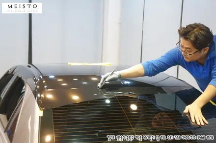 분당루프스킨 벤츠E300 부분랩핑 시공기 / 성남시 중원구 여수동