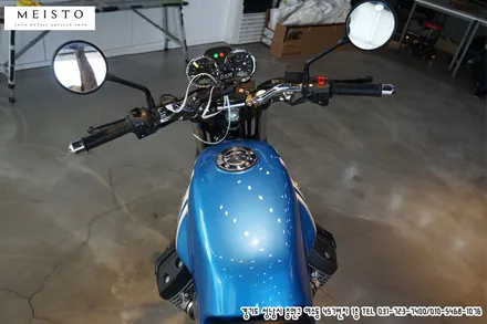 바이크 MOTO GUZZI V7II 포인트 랩핑 / 성남시 중원구 여수동