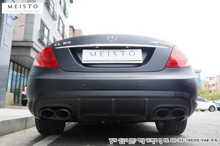 벤츠 CL65AMG 랩핑 멕텍 무광블랙의 남다른포스 / 성남시 중원구 여수동