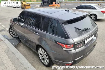 레인지로버 스포츠 랩핑 3M 미드나잇블루 시공기 / 성남시 중원구 여수동