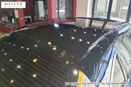 벤츠E클래스 E220d 블랙유광 루프스킨 / 성남시 중원구 여수동