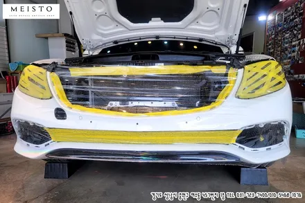벤츠E클래스 E220d 스크래치예방 전면패키지 및 생활보호 PPF / 성남시 중원구 여수동