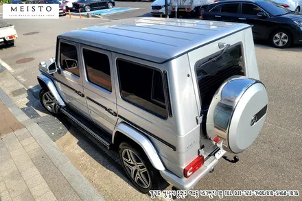 벤츠지바겐 G63AMG 랩핑 LB 사틴그레이 전체시공 / 성남시 중원구 여수동