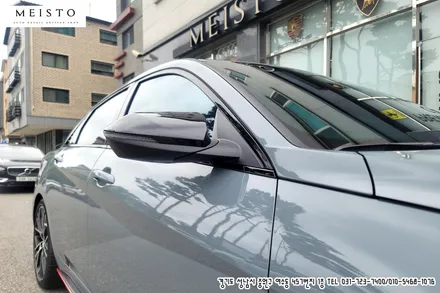 아반떼N 루프 및 필러 블랙PPF 투톤 시공 / 성남시 중원구 여수동