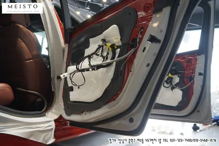 BMWM5 그레이 전체랩핑 카스킨 시공 / 성남시 중원구 여수동
