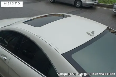 벤츠 CLS63AMG 사쿠라이 골드 크롬랩핑 / 성남시 중원구 여수동