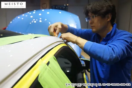 BMW M3 전체랩핑 은은한 그레이 컬러 탄생 / 성남시 중원구 여수동