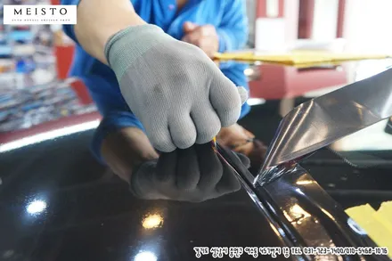 벤츠 CLA250 블랙유광 루프스킨 포인트랩핑 / 성남시 중원구 여수동