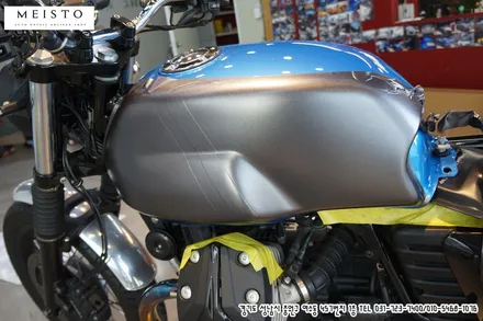 바이크 MOTO GUZZI V7II 포인트 랩핑 / 성남시 중원구 여수동