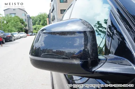 BMWX3 사이드미러 및 실내 리얼카본 스타일 랩핑 / 성남시 중원구 여수동