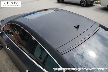 아우디A7 전체랩핑에 포인트를 살려 미치존재감 연출 / 성남시 중원구 여수동