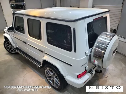 벤츠 G63 amg 고광택 블랙 페기지 시공 / 성남시 중원구 여수동