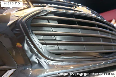 쉐보레 트랙스 무광블랙 부분랩핑 부분카스킨 / 성남시 중원구 여수동
